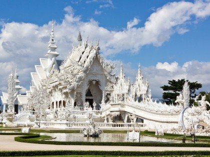 Wat Rong Khun, White Temple, Chiang Rai