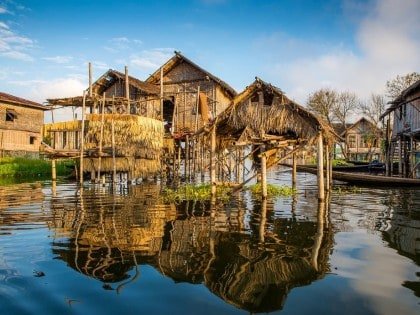 Floating Village, Inle Lake, Myanmar