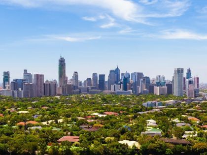 View over Manila, Philippines