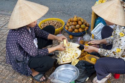 Street Food Vendor, Vietnam