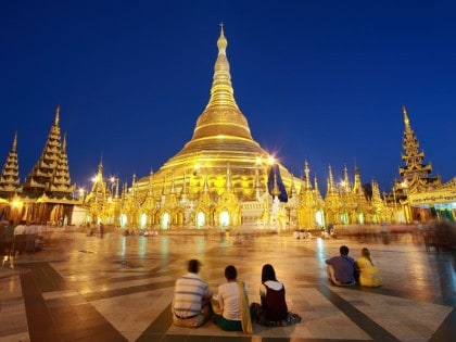 Shwedagon Pagoda, Yangon, Myanmar