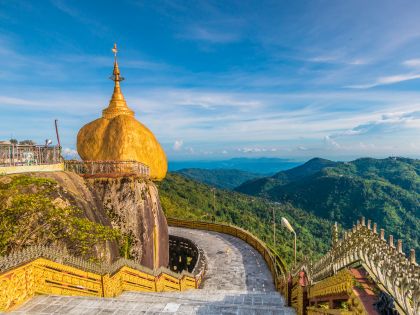 Kyaikhtiyo Golden Rock Myanmar