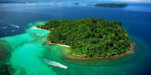 Sapi Island Aerial