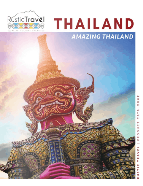 Rustic Travel Thailand Brochure 