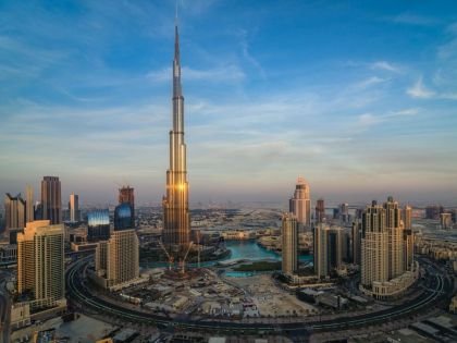 Dubai skyline Burj Kalifa