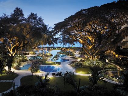 Garden Wing Pool - Evening, Shangri-La Rasa Sayang