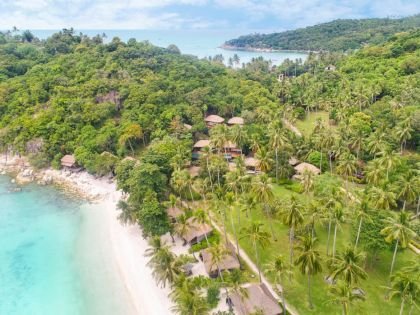 Haadtien Beach Resort - Aerial Sea and Resort 2