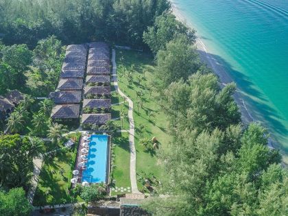 Long Beach Chalet, Koh Lanta Aerial