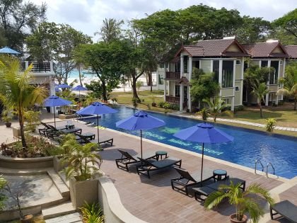 Pool and Beach Coral Redang Island Resort