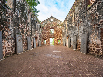 St. Paul's Church is a historic church building in Melaka, Malaysia