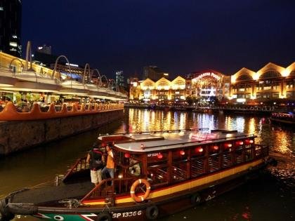 singapore river cruise by night