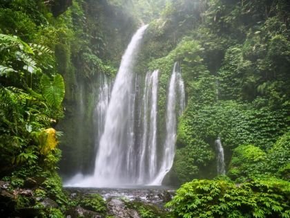 Air Terjun Tiu Kelep waterfall Lombok, Indonesia