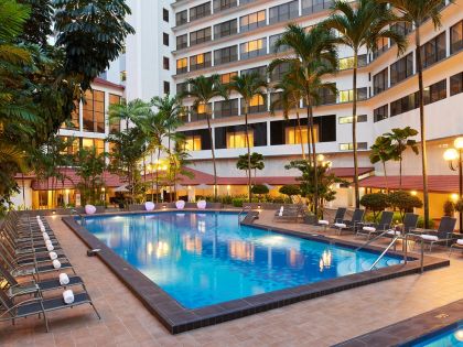 York Hotel Singapore Pool Area