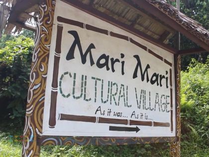 Entrance Mari Mari Cultural Village