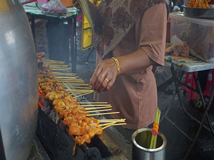 Satay, food tour