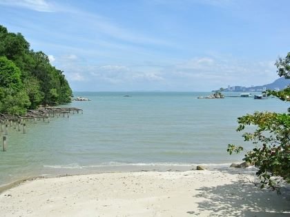 Beach at Penang National Park