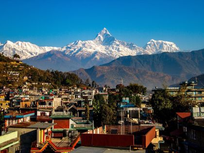 Pokhara City, Mountain of Nepal