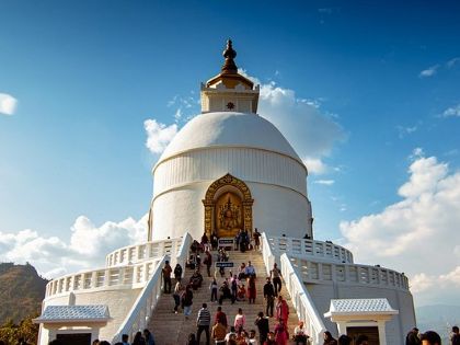 World Peace Pagoda, Pokhara, Nepal