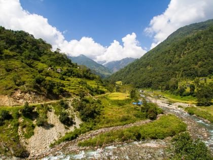 River near Birethanti